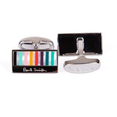 Mop Stripe Logo Cufflinks-gifts-FA2 Online Outlet Store