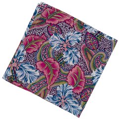 Star Burst Floral Fine Cotton Pocket Square-accessories-FA2 Online Outlet Store