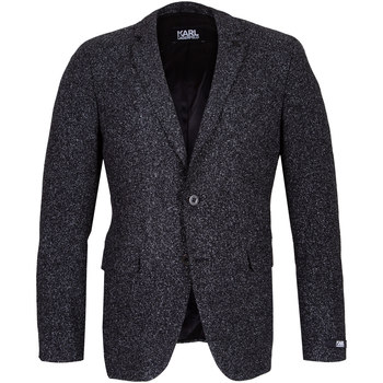 Gentle Donegal Blazer With Leather Elbow Patches
