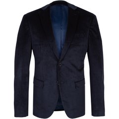 Velvet Basket Weave Pattern Blazer-jackets & blazers-FA2 Online Outlet Store