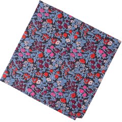 Alicia Bell Floral Fine Cotton Pocket Square-accessories-FA2 Online Outlet Store