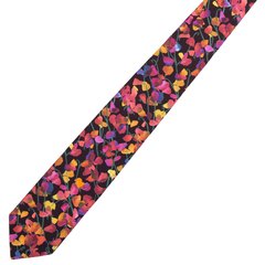 Sweet Midnight Floral Fine Cotton Tie-accessories-FA2 Online Outlet Store