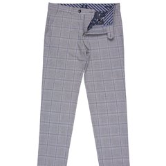 Slim Fit Fonda Stretch Houndstooth Check Trousers-casual & dress trousers-FA2 Online Outlet Store