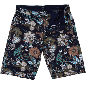 Charlie Flower Print Stretch Cotton Shorts