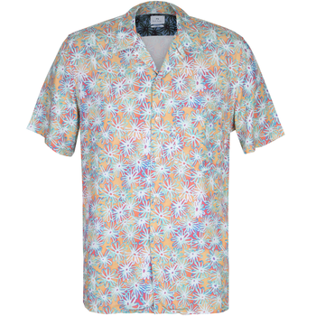 Classic Fit Abstract Floral Casual Shirt