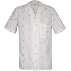 Classic Fit Geometric Woven Short Sleeve Shirt-shirts-FA2 Online Outlet Store