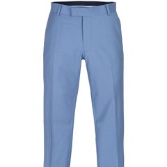 Caper Light Blue Wool Dress Trousers-suits & trousers-FA2 Online Outlet Store