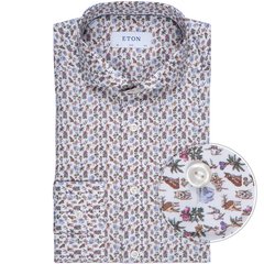 Slim Fit Luxury Cotton Fauna Print Dress Shirt-shirts-FA2 Online Outlet Store