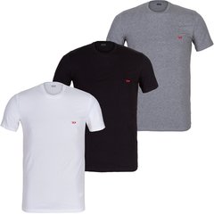 Randal 3 Pack Of Stretch Cotton T-Shirts-t-shirts & polos-FA2 Online Outlet Store