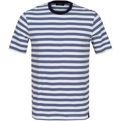 Stripe Crew Neck T-Shirt-t-shirts & polos-FA2 Online Outlet Store