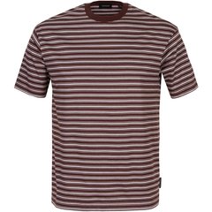Regular Fit Stripe Mercerised Cotton T-Shirt-t-shirts & polos-FA2 Online Outlet Store