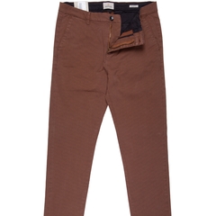 Charlie Slim Fit Shepards Check Stretch Chino-casual & dress trousers-FA2 Online Outlet Store