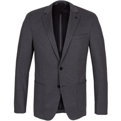 Smart Houndstooth Stretch Knit Blazer-jackets & blazers-FA2 Online Outlet Store