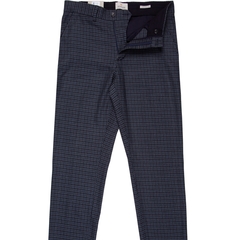 Lancaster Tapered Fit Stretch Playing Dots Trousers-casual & dress trousers-FA2 Online Outlet Store