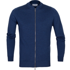 Maclean Luxury Fine Merino Zip-up Bomber-knitwear-FA2 Online Outlet Store