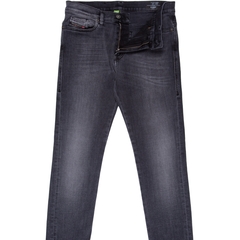 D-Amny Slim Fit Faded Black Stretch Denim Jeans-jeans-FA2 Online Outlet Store