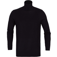 Slim Fit Mixed Cashmere Rollneck Pullover-knitwear-FA2 Online Outlet Store