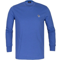 Organic Cotton Zebra Logo Long Sleeve T-Shirt-t-shirts & polos-FA2 Online Outlet Store