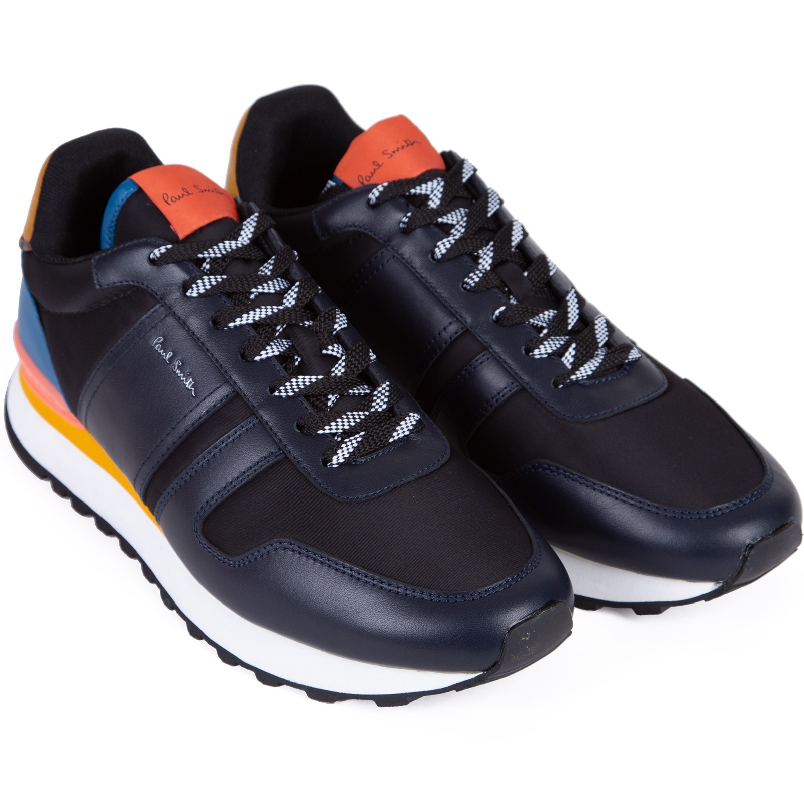 Eighties Multi-coloured Leather Sneaker - Shoes & Boots-Casual Shoes ...