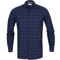 Roma Soft Flannel Check Casual Cotton Shirt-shirts-FA2 Online Outlet Store