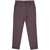 Slim Fit Drawstring Check Casual Trousers