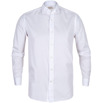Bergamo Garment Dyed Soft Cotton Twill Casual Shirt