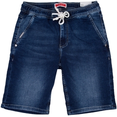 Jogger Denim Drawstring Waist Short-shorts-FA2 Online Outlet Store