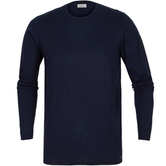 Roll Edge Cotton Knit Pullover-knitwear-FA2 Online Outlet Store
