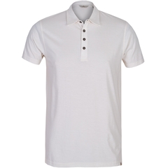 Stonewashed Pima Cotton Polo-t-shirts & polos-FA2 Online Outlet Store
