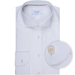 Contemporary Fit Cotton/Linen Dress Shirt-shirts-FA2 Online Outlet Store