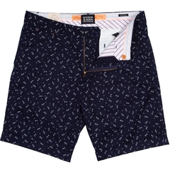 Stuart Geometric Print Pima Cotton Shorts-shorts-FA2 Online Outlet Store