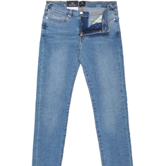 Slim Fit Aged Organic Reflex Stretch Denim Jeans-jeans-FA2 Online Outlet Store