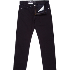 Slim Fit Blue/Black Reflex Stretch Denim Jeans-jeans-FA2 Online Outlet Store