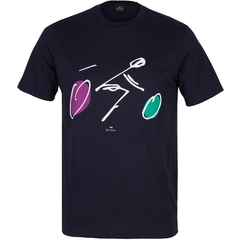 Organic Cotton Cyclist Print T-Shirt-gifts-FA2 Online Outlet Store