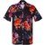 Classic Fit Bold Floral Print Short Sleeve Shirt