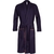 Cotton Dressing Gown With Artist Stripe Trim