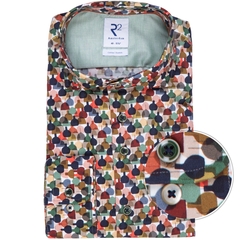 Lamp Print Luxury Organic Cotton Shirt-shirts-FA2 Online Outlet Store