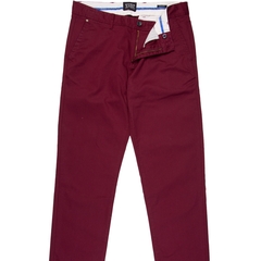 Stuart Regular Slim Fit Stretch Organic Cotton Chino-casual & dress trousers-FA2 Online Outlet Store