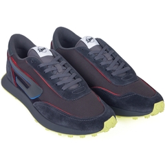 Racer LC Charcoal & Lime Sneakers-shoes & boots-FA2 Online Outlet Store