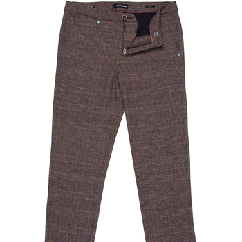 Stretch Check Casual Trouser