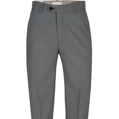 Fonda Mini Check Stretch Casual Trousers-casual & dress trousers-FA2 Online Outlet Store