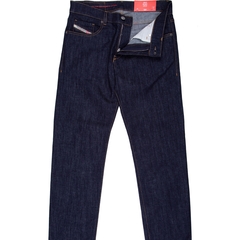 D-Strukt Slim Fit Dark Clean Raw Stretch Denim Jeans-jeans-FA2 Online Outlet Store