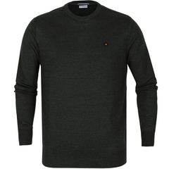 Melange Knit Crew Neck Pullover-knitwear-FA2 Online Outlet Store