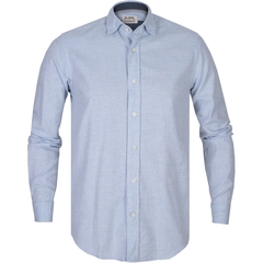 Treviso Melange Cotton Flannel Casual Shirt-shirts-FA2 Online Outlet Store