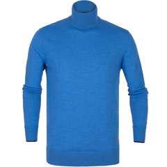 Merino Wool Roll Neck Pullover-knitwear-FA2 Online Outlet Store