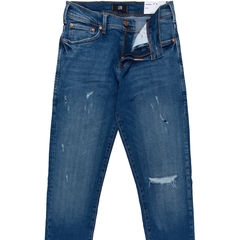 Diego Hanley Tapered Fit Distressed Stretch Denim Jean-jeans-FA2 Online Outlet Store