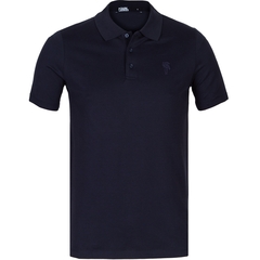 Lucury Cotton Polo With Embroidered Ikonic Logo-t-shirts & polos-FA2 Online Outlet Store