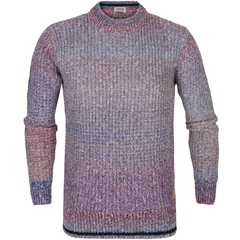 Gradient Chunky Rib Knit Pullover-knitwear-FA2 Online Outlet Store