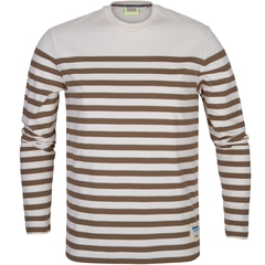 Regular Fit Breton Stripe Cotton T-Shirt-t-shirts & polos-FA2 Online Outlet Store