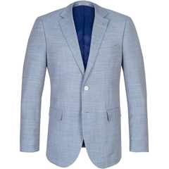 Angelo Slub Linen Blend Blazer-jackets & blazers-FA2 Online Outlet Store